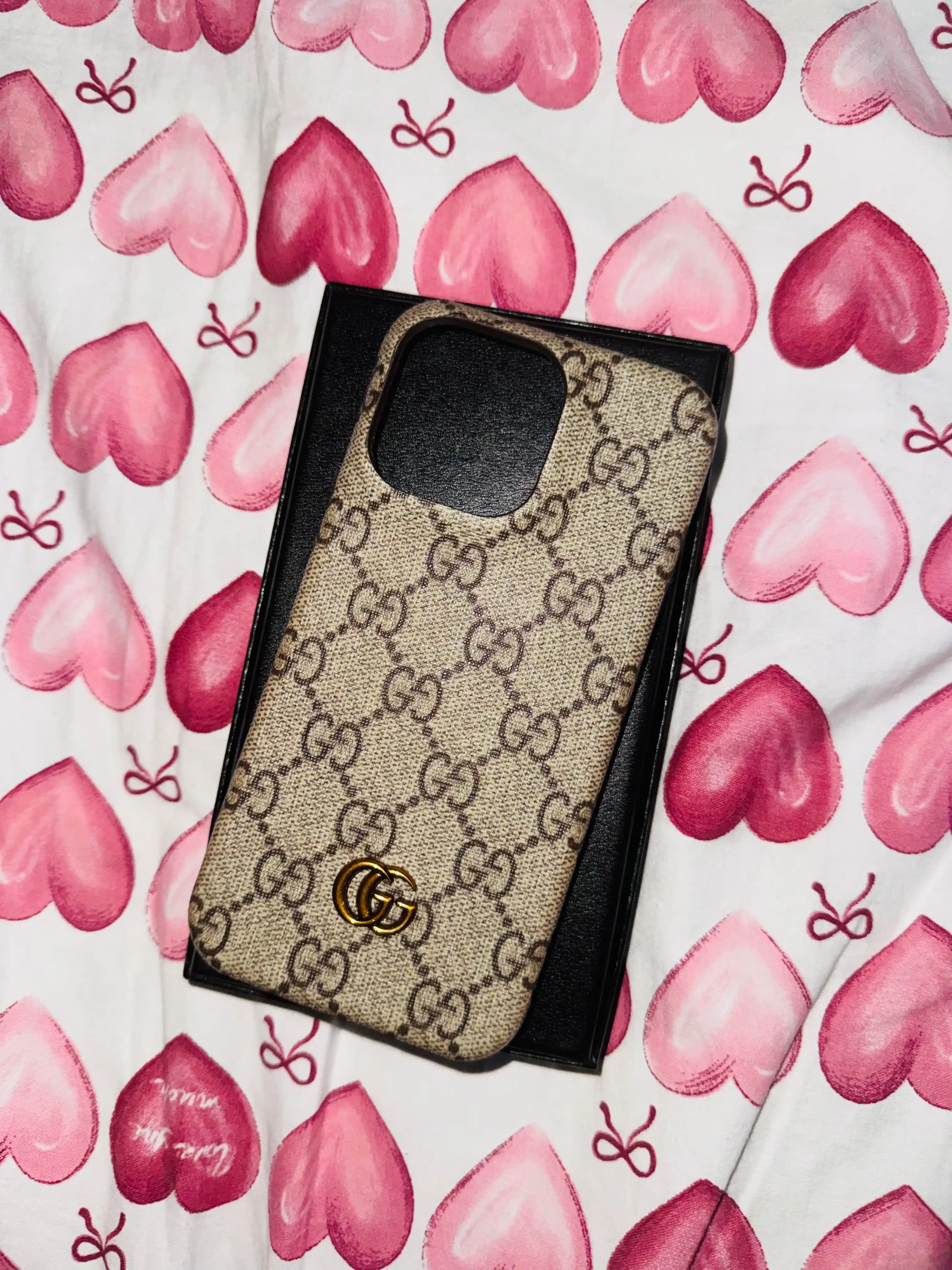 Чехол для iPhone 11, 12, 13, 14, 15, 16, 17, Pro, Max, Gucci