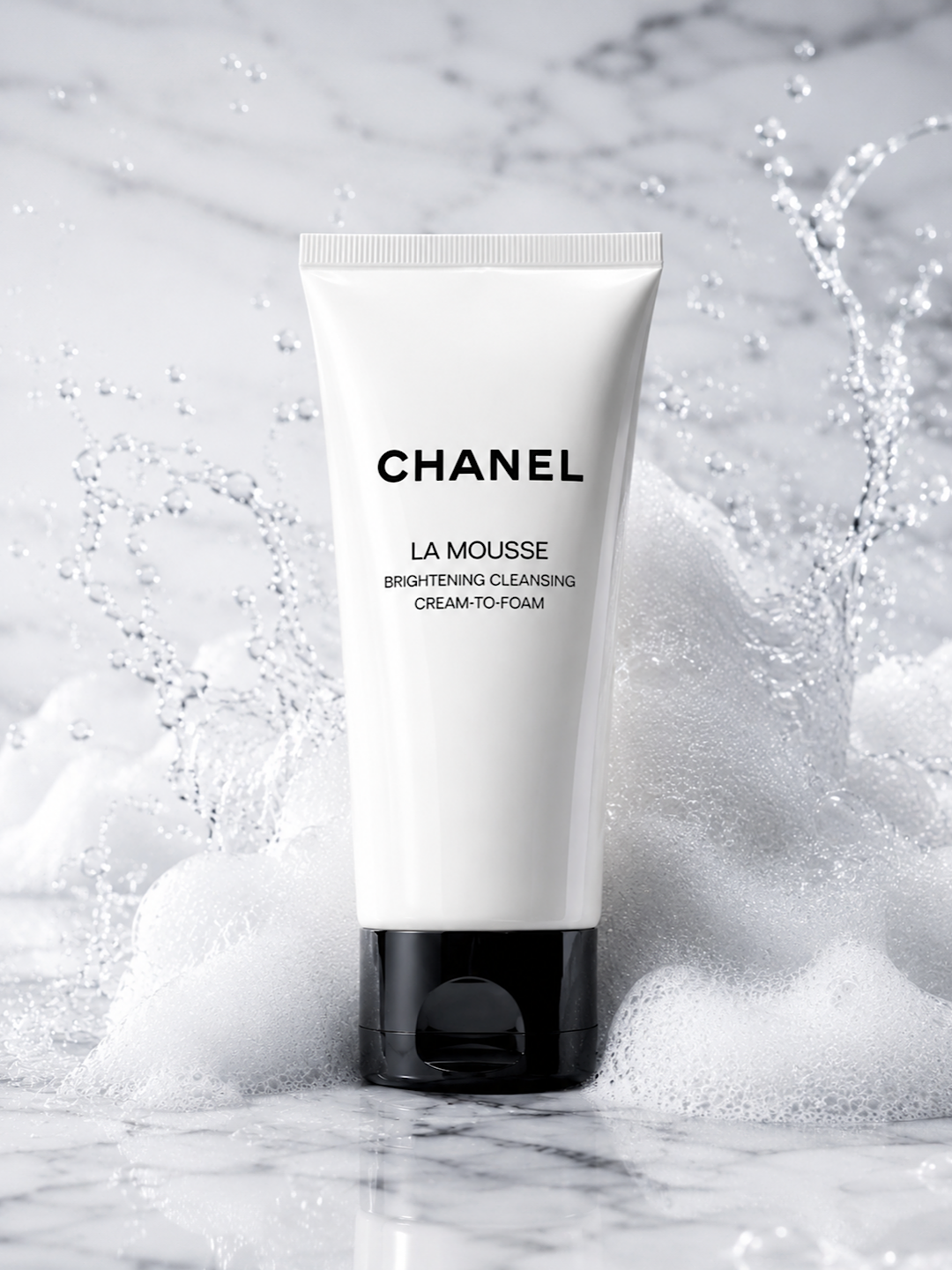 Chanel La Mousse yuz yuvish vositasi, yorituvchi ko'pik-krem, 150 ml
