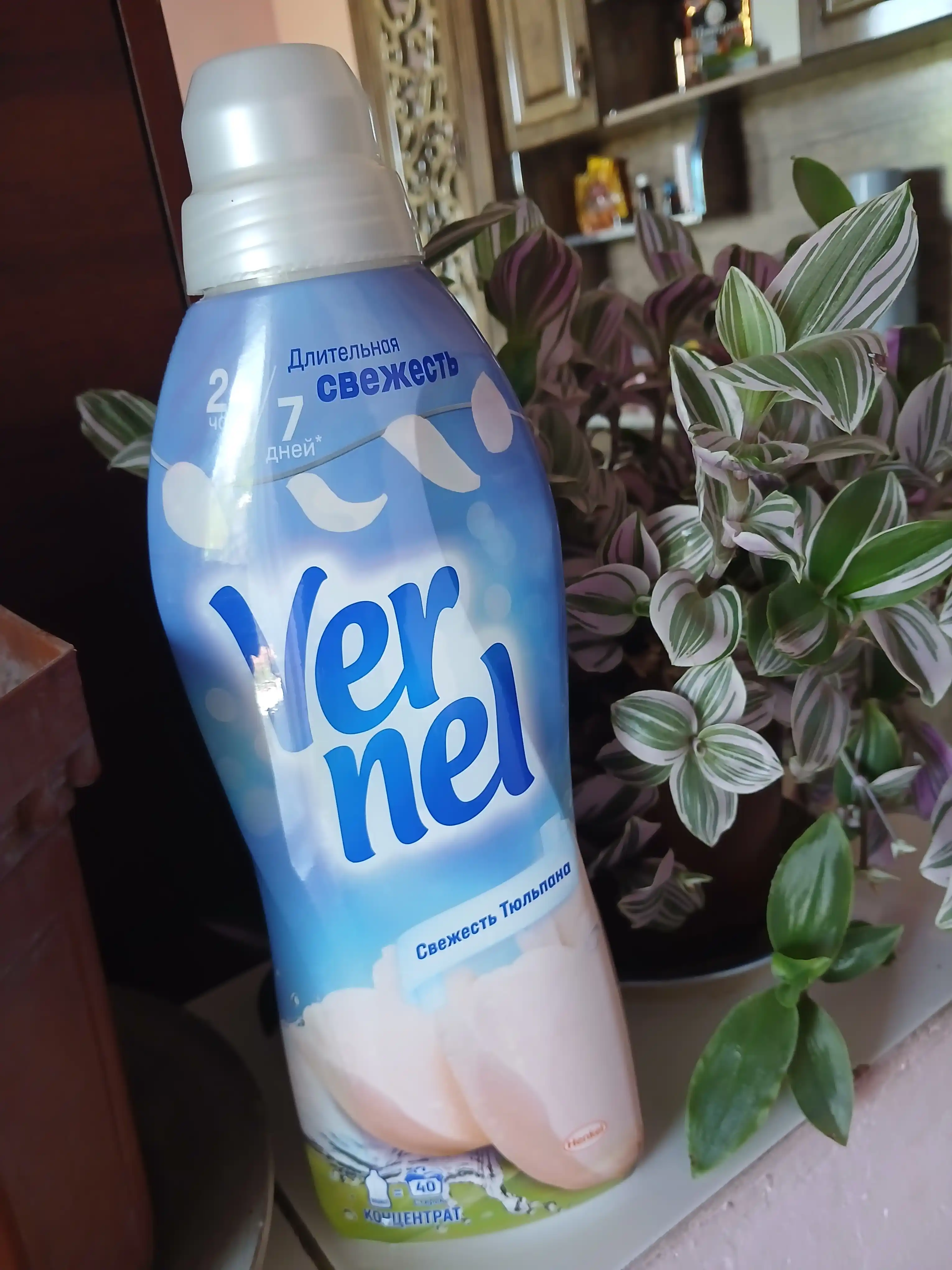 Кондиционер Vernel свежесть тюльпана, 960 мл