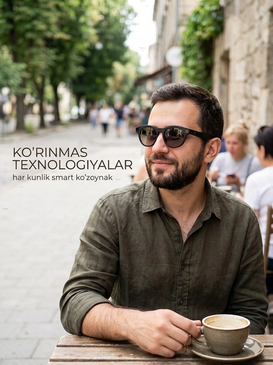 Kamera bilan smart ko‘zoynak - 1080P · 8 MP, AI funksiyalari, CY05, smart ko‘zoynak
