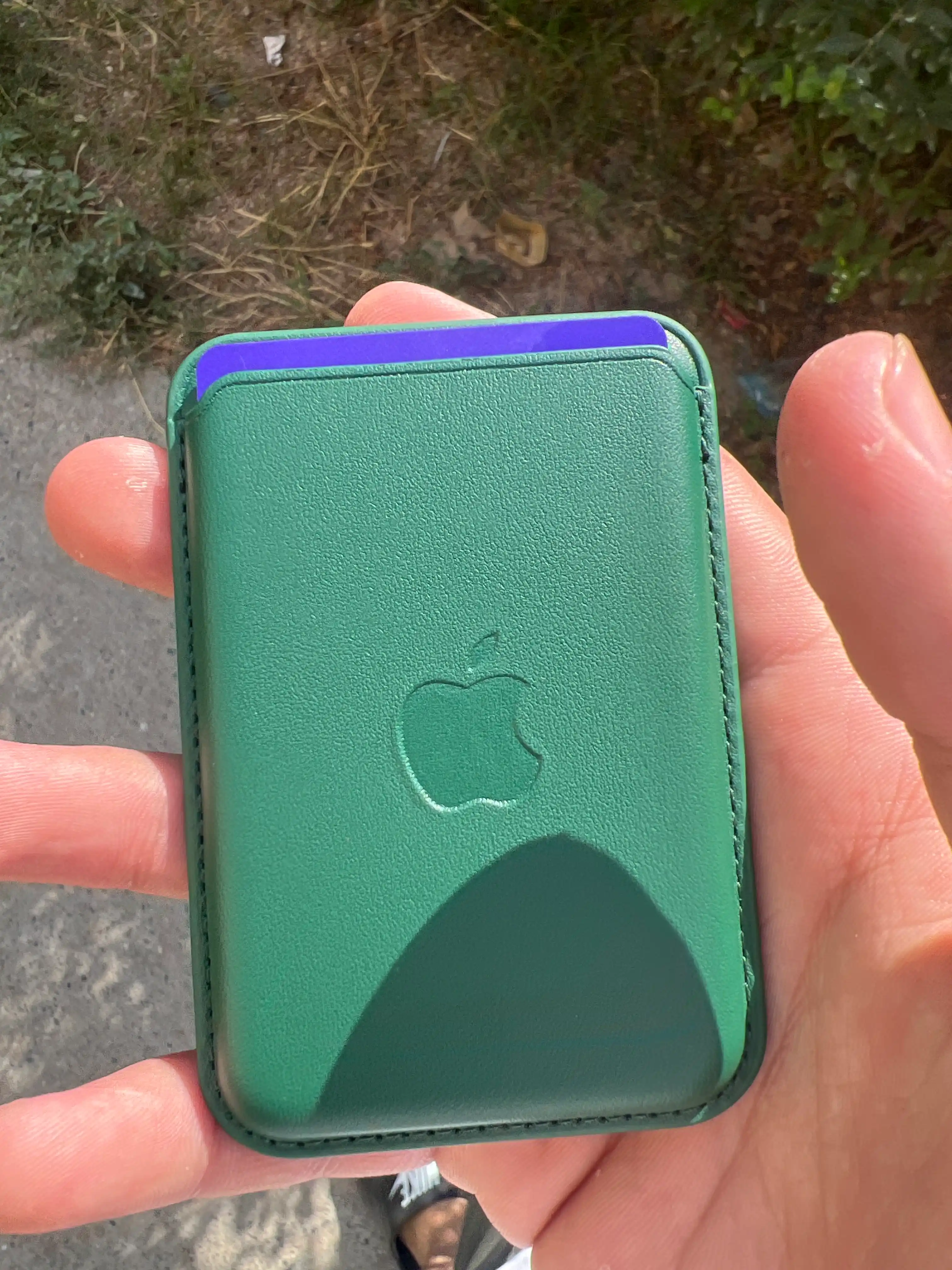 IPhone uchun kardholder kartalar uchun MagSafe hamyoni