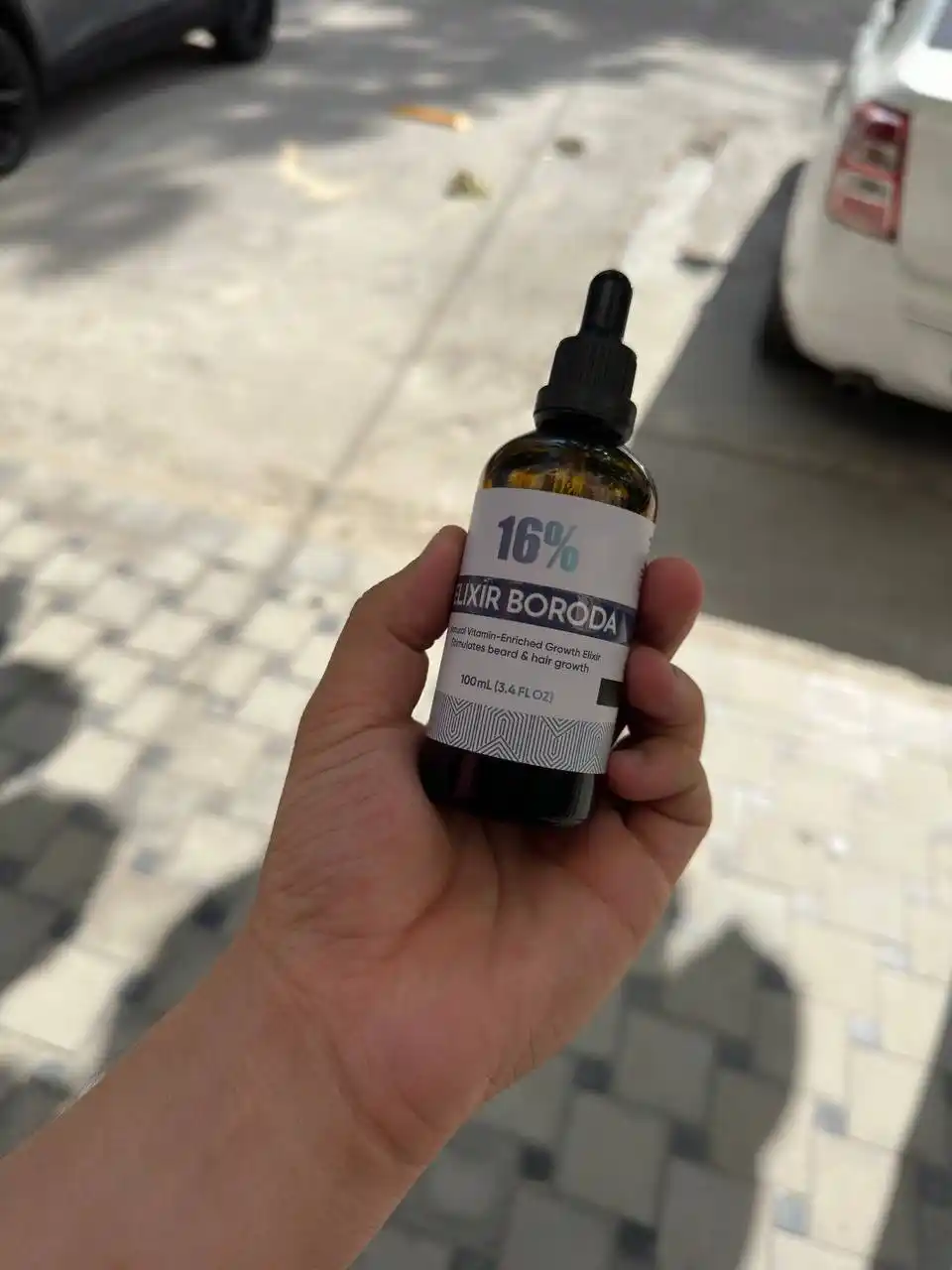 Elixir Boroda 16% – средство для роста волос и бороды Миноксидил