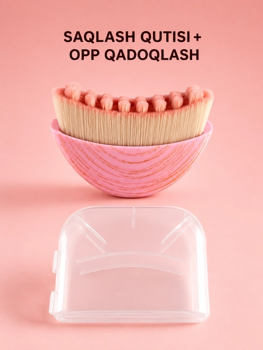 Massaj cho'tkasi, yuz massajeri – lifting, gua sha va limfa drenaj effekti
