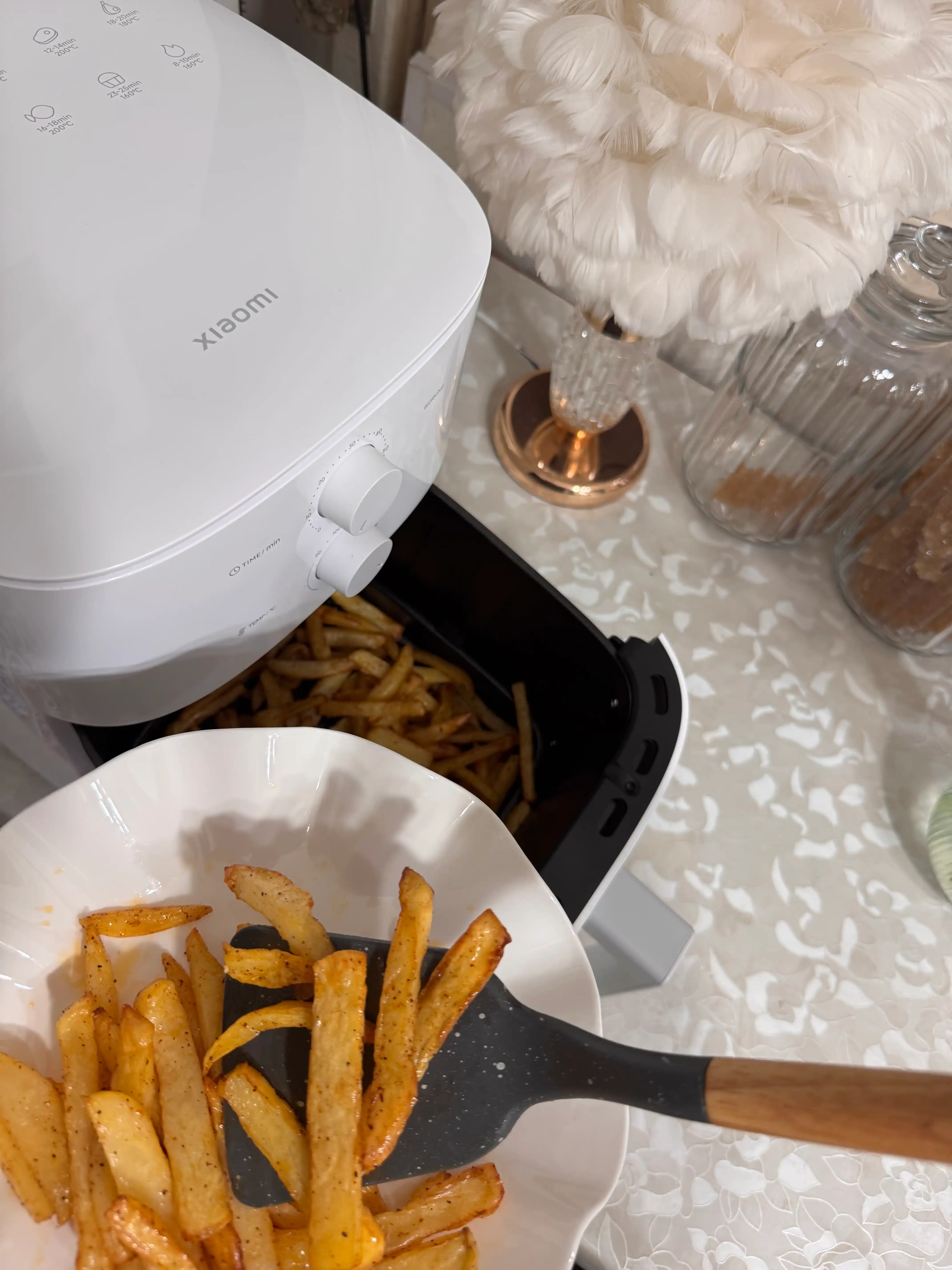 Аэрогриль Xiaomi Air Fryer 4.5-6.5L, фритюрница с готовыми рецептами, Global