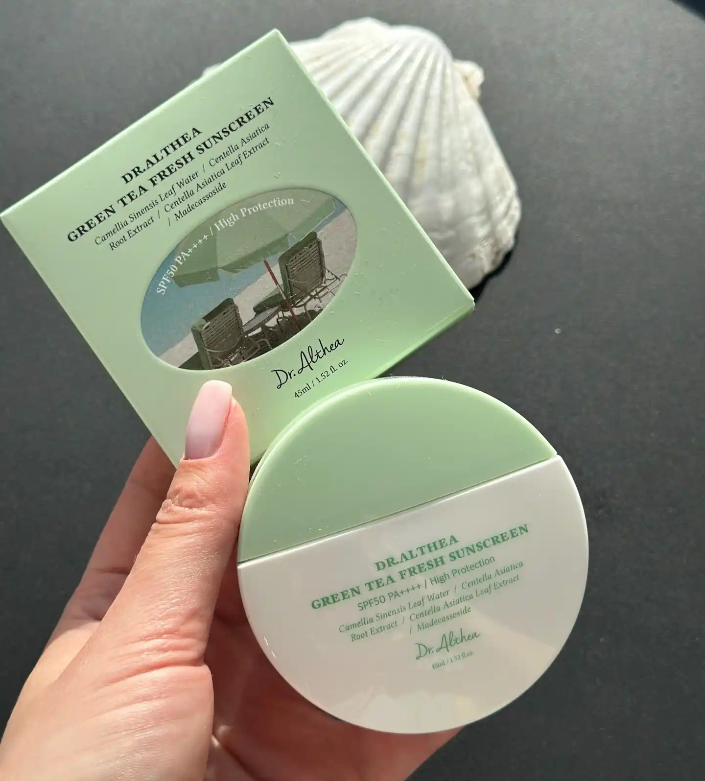 Солнцезащитный крем для лица Dr.Althea SPF50 sunscreen, увлажняющий и успокаивающий, 45 мл