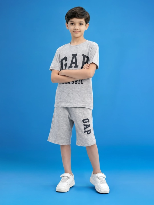 O‘g‘il bolalar uchun yozgi to‘plam: ko‘ylak + shortik - 