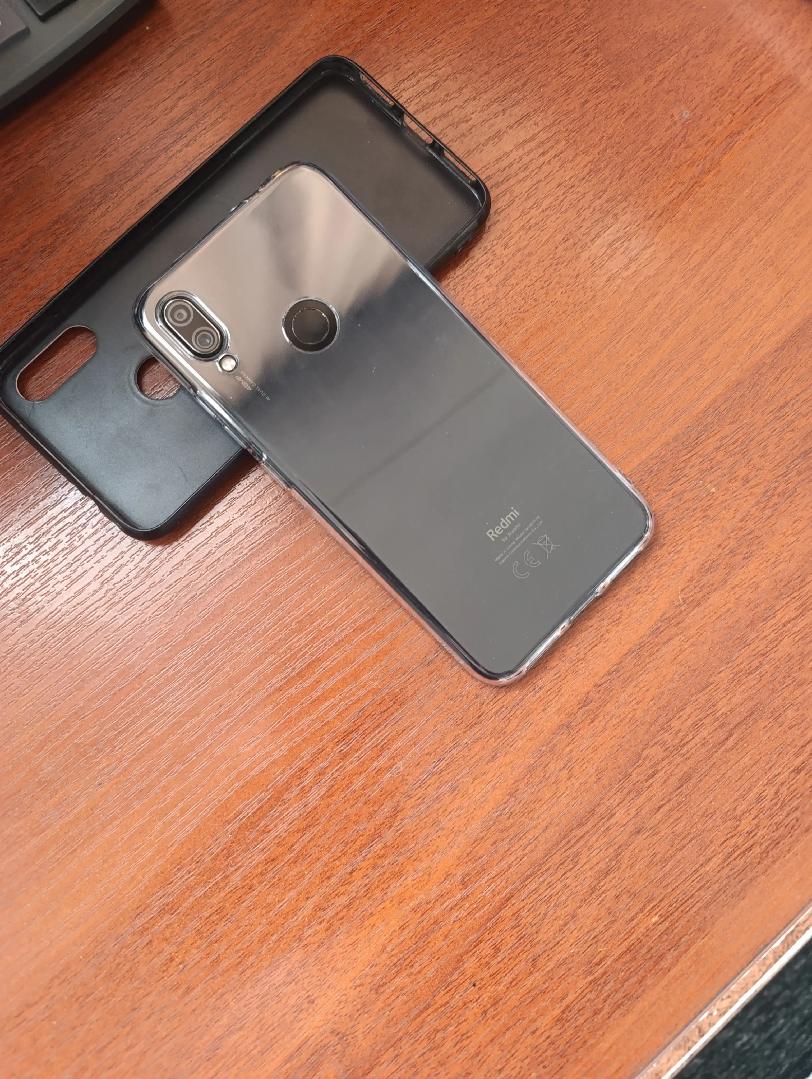 Чехол для Redmi Note 7 прозрачный, силиконовый