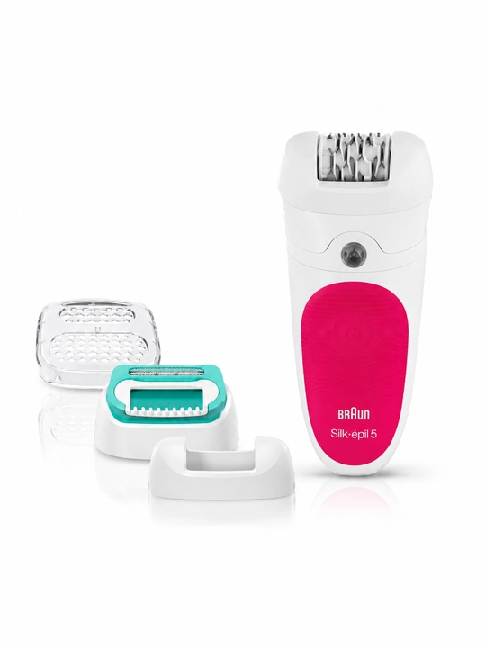 Эпилятор Braun Silk-epil 5 влажная и сухая эпиляция,женский триммер, беспроводной