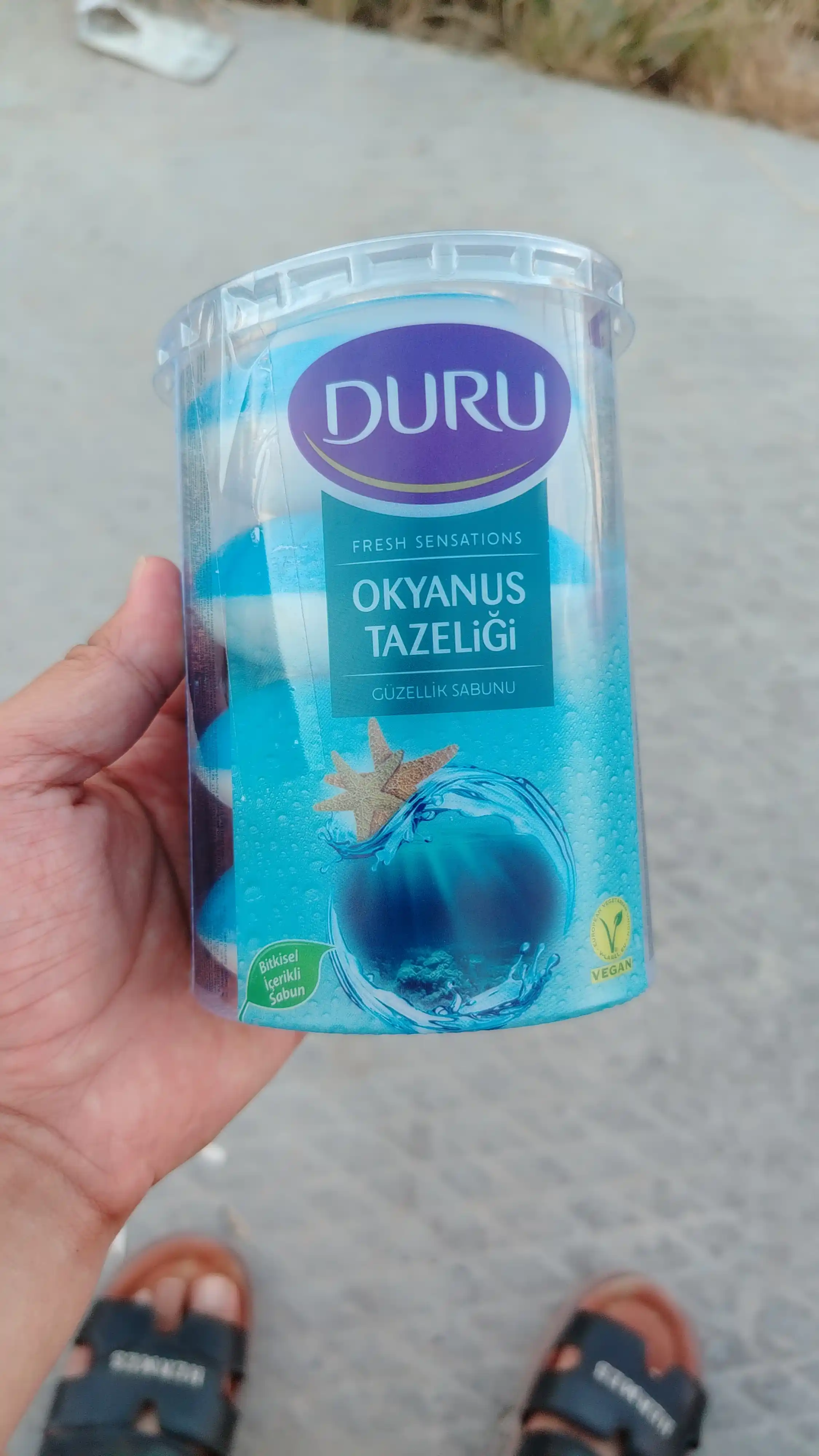 Мыло Duru Fresh Sensations Океанский бриз, 4шт, 400г