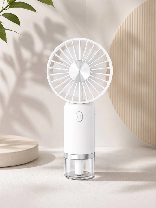 Portativ mini ventilyator-namlagich, USB quvvatlash, 3 tezlik, qo‘l uchun sovutgich - 
