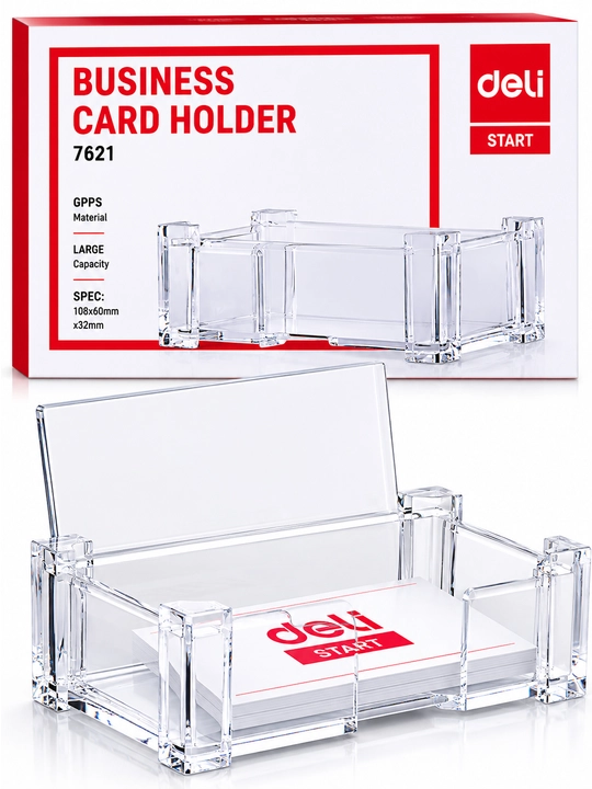 Vizitka Qutisi (Business Card Holder) Deli 7621 - 