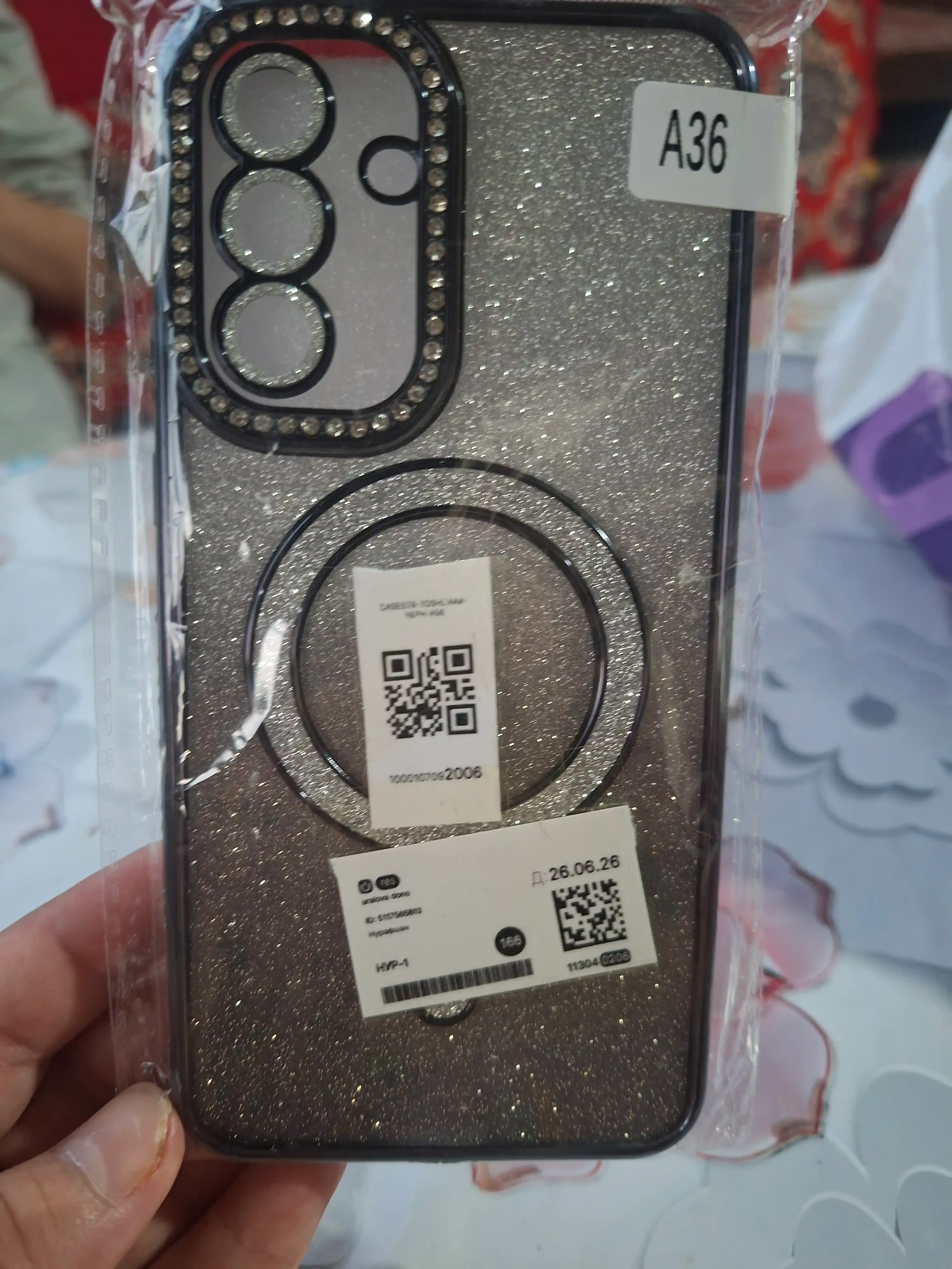 Samsung A05, A06, A16, A25/05s, A26/36/56, A15/34/54 uchun smartfon kamera himoya oynasi