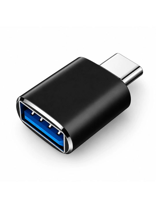 USB 3.0 → Type-C adapteri, quvvatlash va ma'lumot uzatish uchun