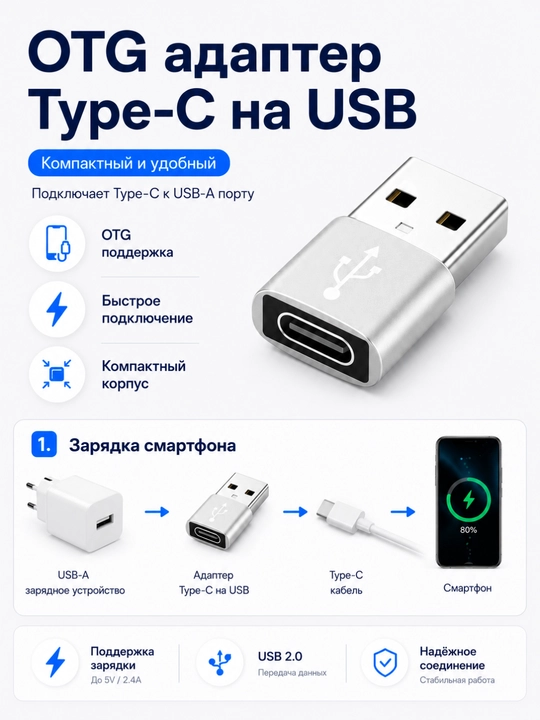 Type C dan USB OTG ga, Type-c USB ga adapter