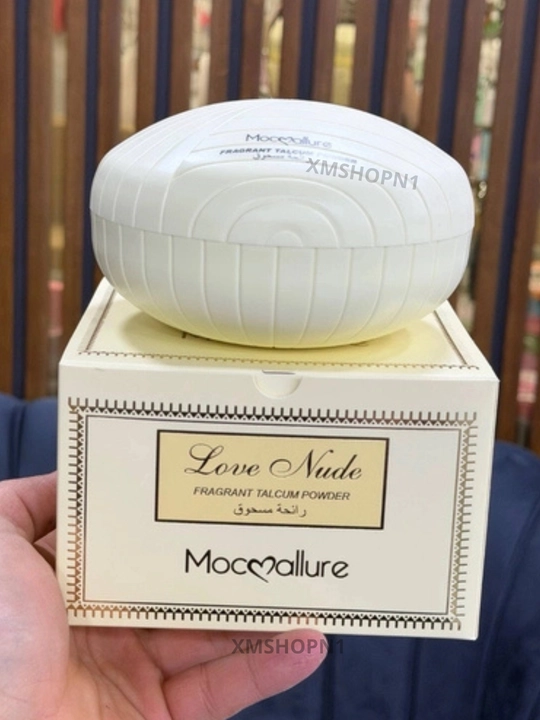 Ayollar uchun xushbo‘y talk, tana pudrasi Mocallure, 100 g