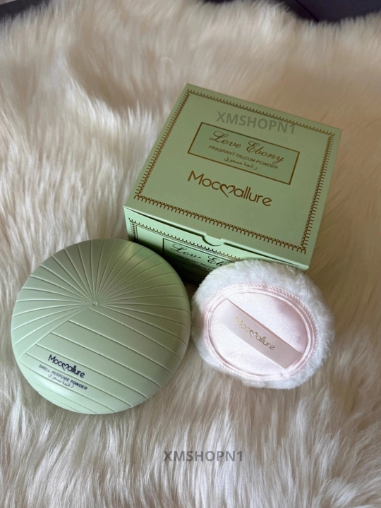 Ayollar uchun xushbo‘y talk, tana pudrasi Mocallure, 100 g