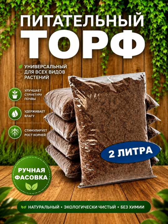 Universal ozuqaviy torfli grunt