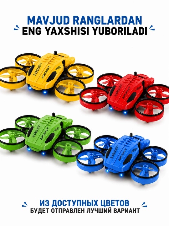 Sensorli boshqaruvli uchuvchi o'yinchoq vertolyot, dron, USB zaryad, bolalar uchun