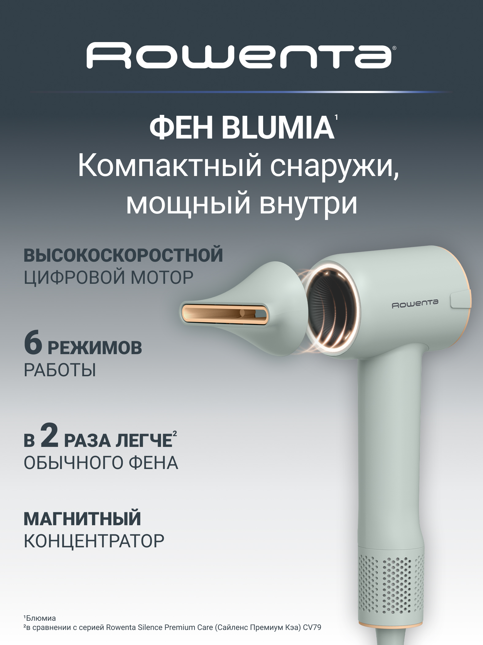 Фен Rowenta Blumia - 