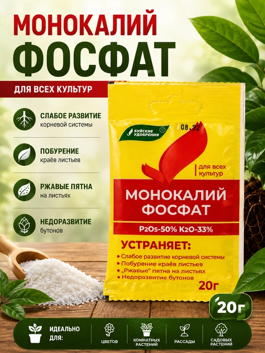 Монокалий фосфат - 