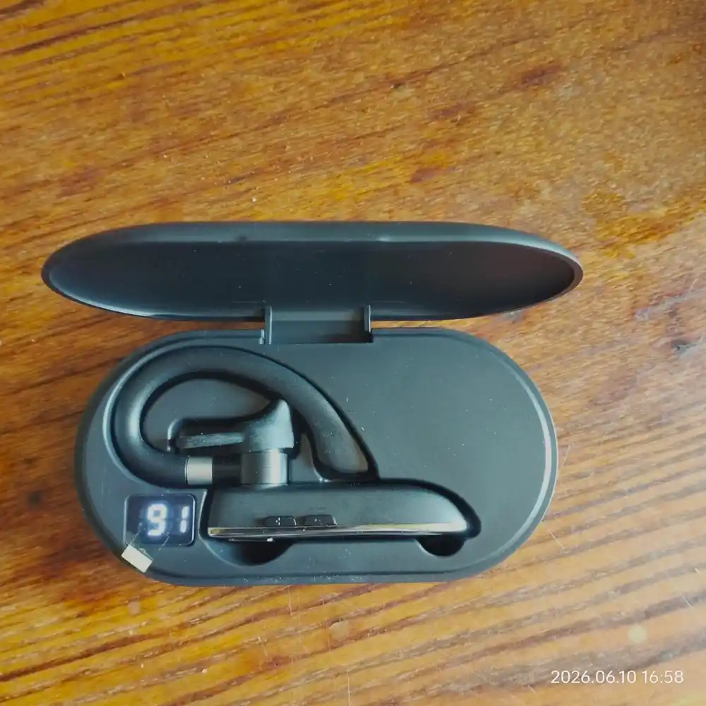 Bluetooth quloqchin, mikrofonli simsiz garnitura, haydovchilar uchun, shovqin pasaytirish