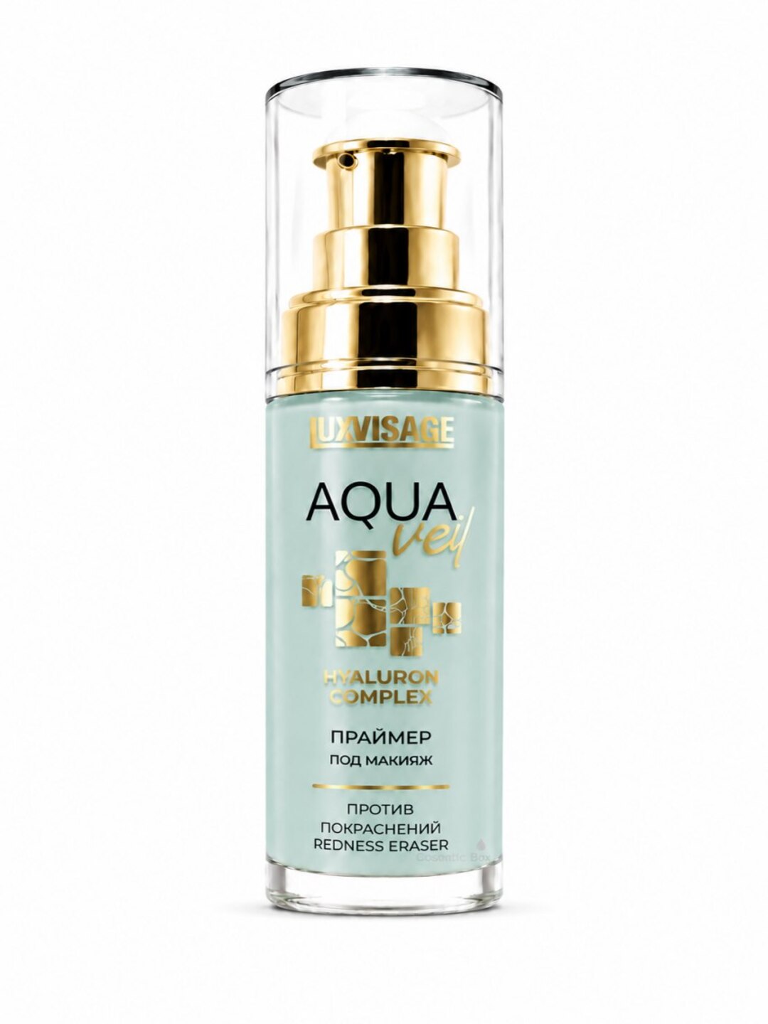 AQUA veil HYALURON COMPLEX, LUXVISAGE pardoz uchun praymer