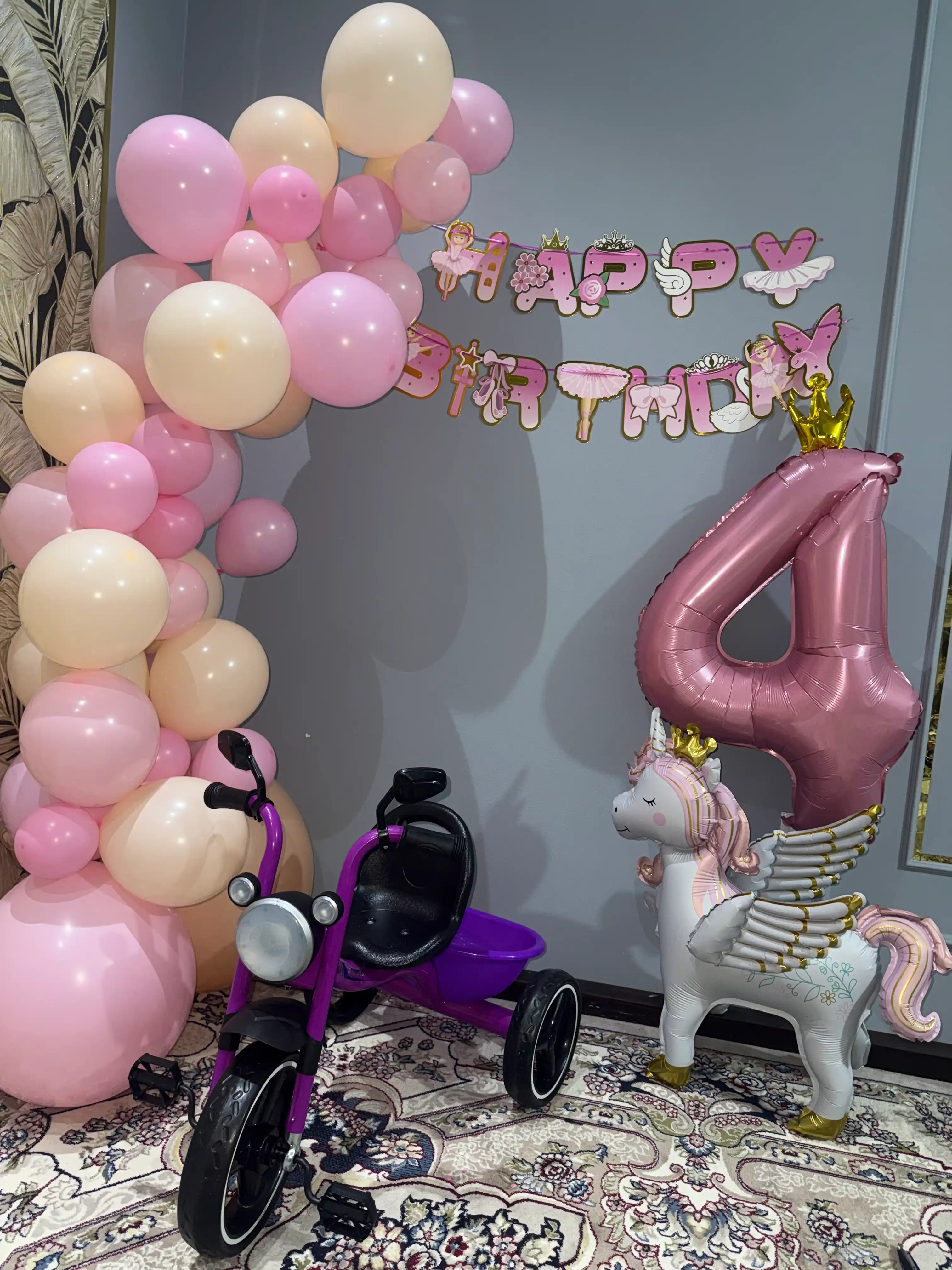 Shar folgalangan BABY BOY va BABY GIRL, GENDER PARTY va roddomdan chiqish uchun to'plam