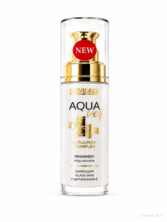 AQUA veil HYALURON COMPLEX, LUXVISAGE pardoz uchun praymer