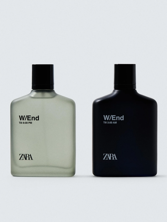 Erkaklar uchun xushboylangan suv ZARA W/End till 8.00 pm 100 ml + W/End till 3:00 am 100ml - 