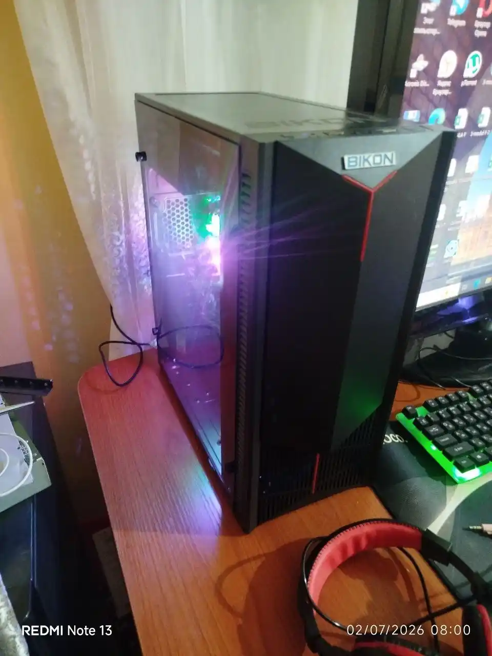 Универсальный процессорный кулер с RGB-подсветкой, Intel LGA775, 1155-1156, AMD 754, AM