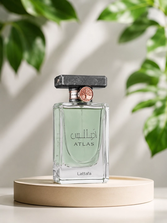 Lattafa Atlas Extrait De Parfum erkaklar atiri, uzoq saqlanuvchi arab ifori