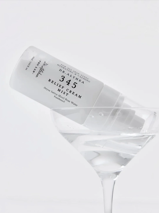 Dr. Althea 345 Relief Cream Mist guruch gidrolati va pantenol bilan tinchlantiruvchi mist