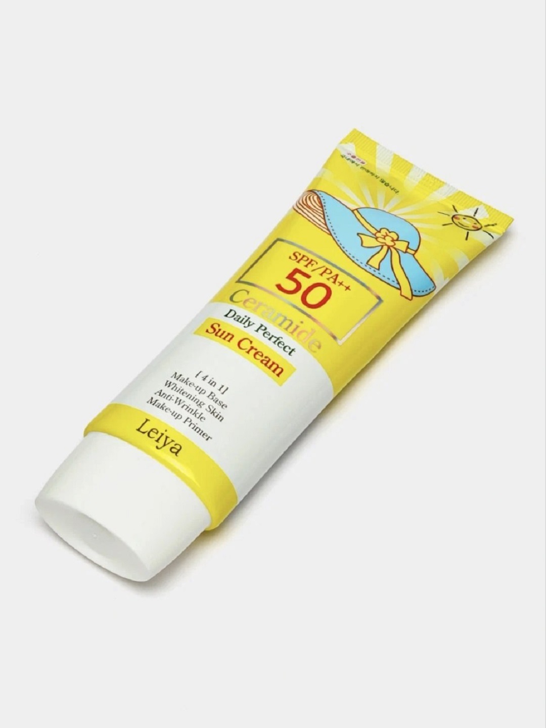 Солнцезащитный крем Leiya SPF/PA50+++ 4 в 1 - 