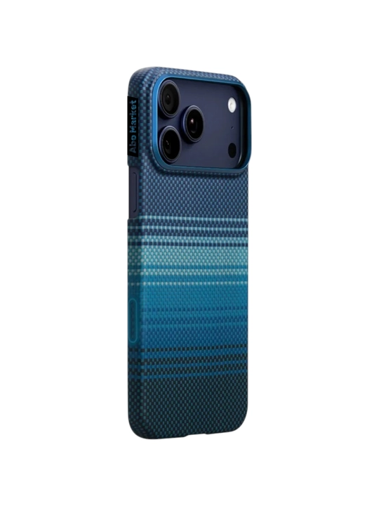 Тонкий карбоновый чехол-бампер для iPhone 17 Pro / Pro Max / Air - 