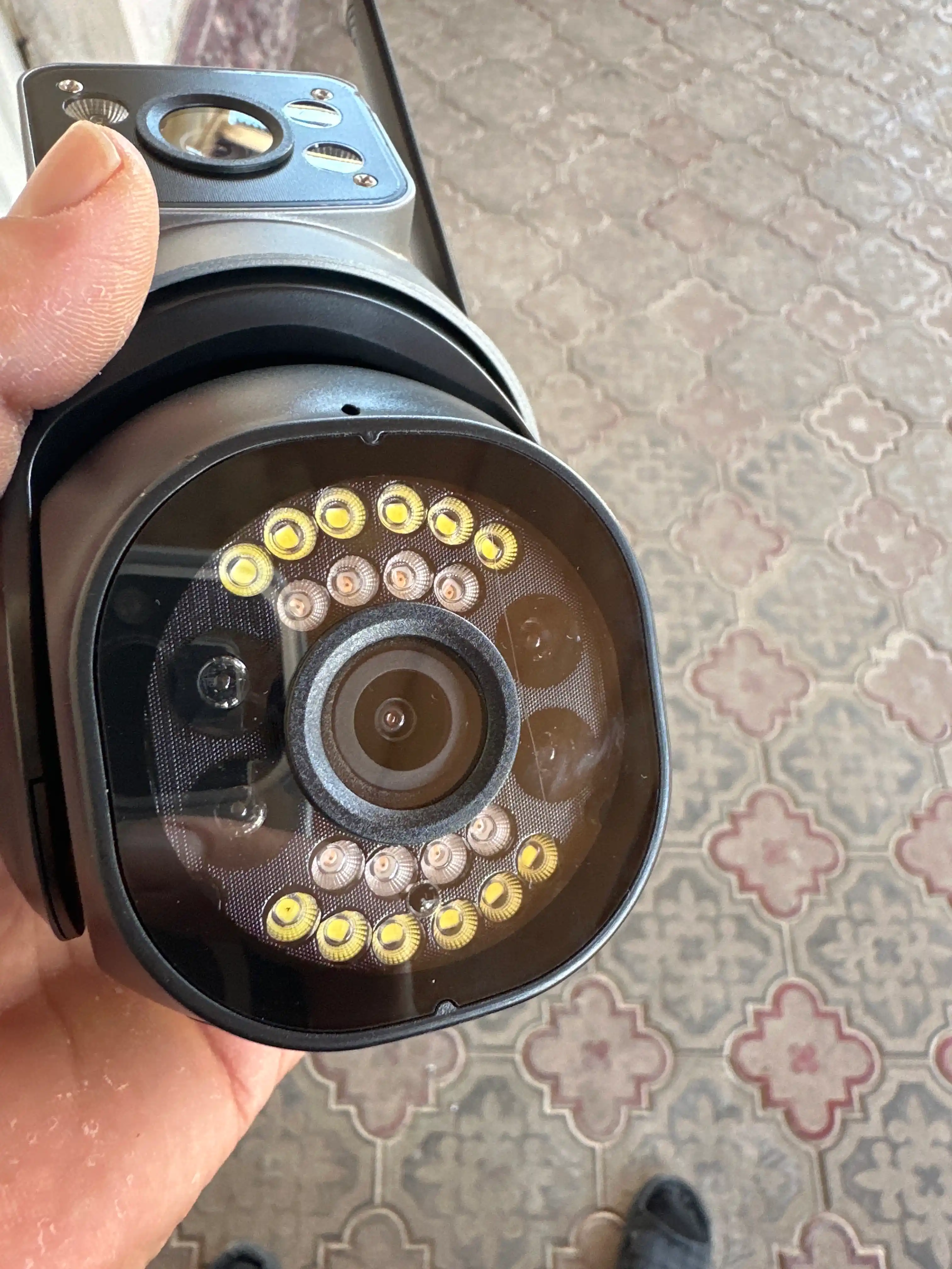 WiFi / 4G tashqi kuzatuv kamerasi, V380 / ICSee, tungi ko‘rish, harakat sensori