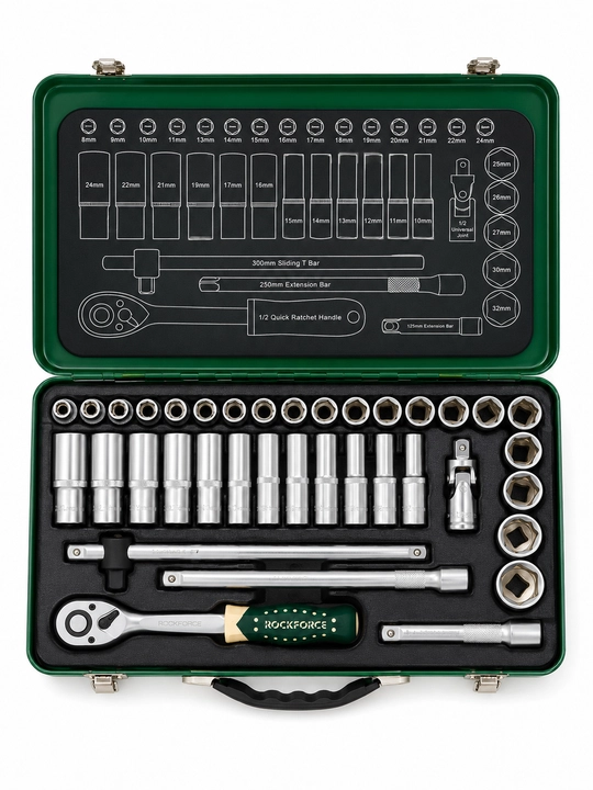 Набор инструментов Rockforce 36 предметов 1/2 RF-4362M (60499)