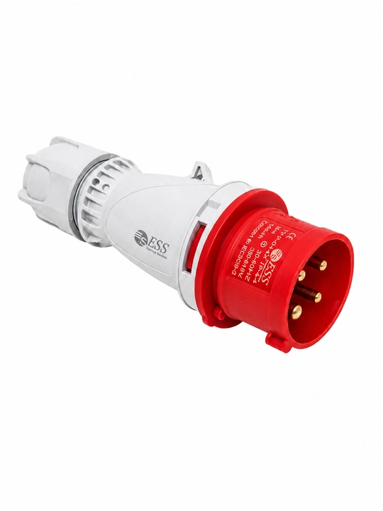 ESS-025K sanoat kabel vilkasi, 3P+N+E, 32A, IP44 - 