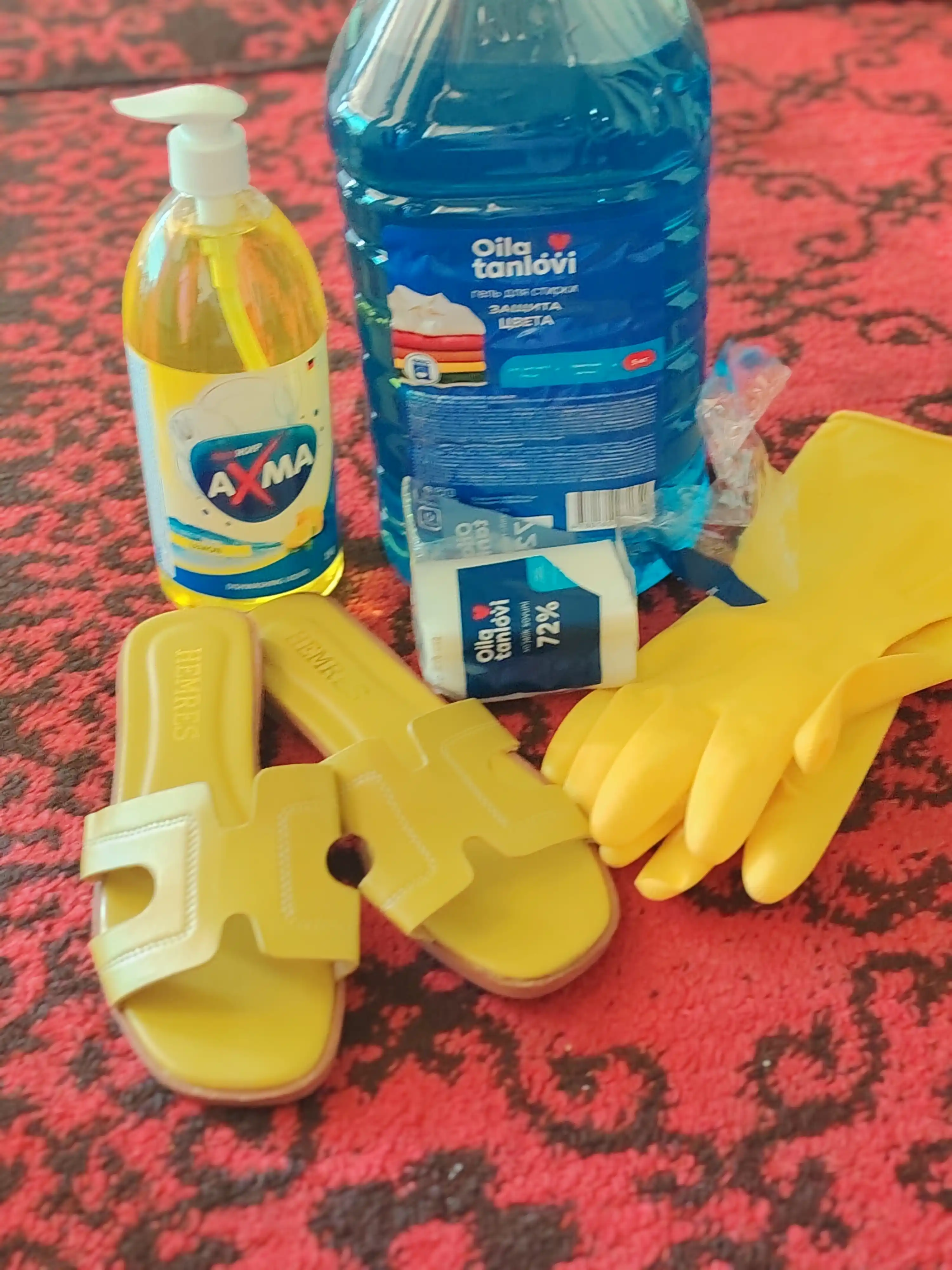 Средство для мытья посуды Axma лимон, 1 кг