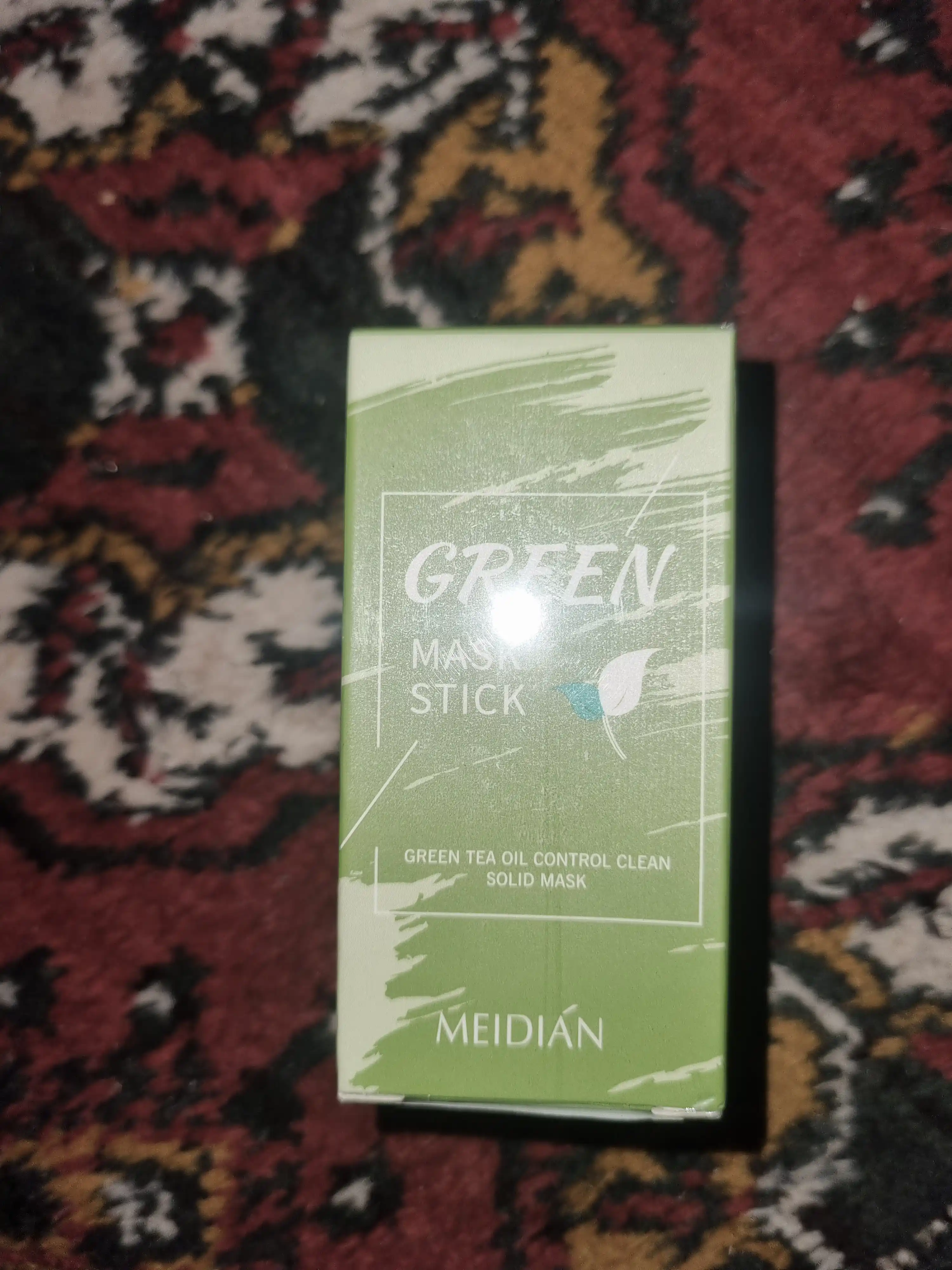 Глиняная маска стик для лица Green Mask Stick, от черных точек и прыщей акне
