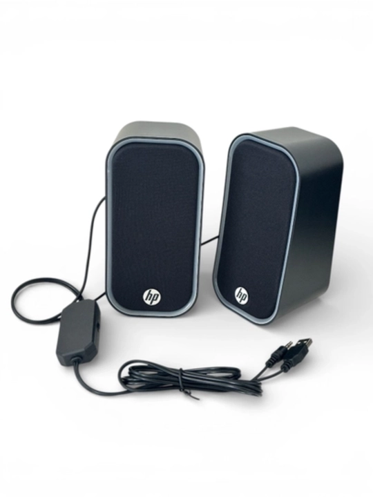 HP DHE-6004C USB Multimedia Dinamiklari, RGB Yoritishli Stereo Kompyuter Karnaylari