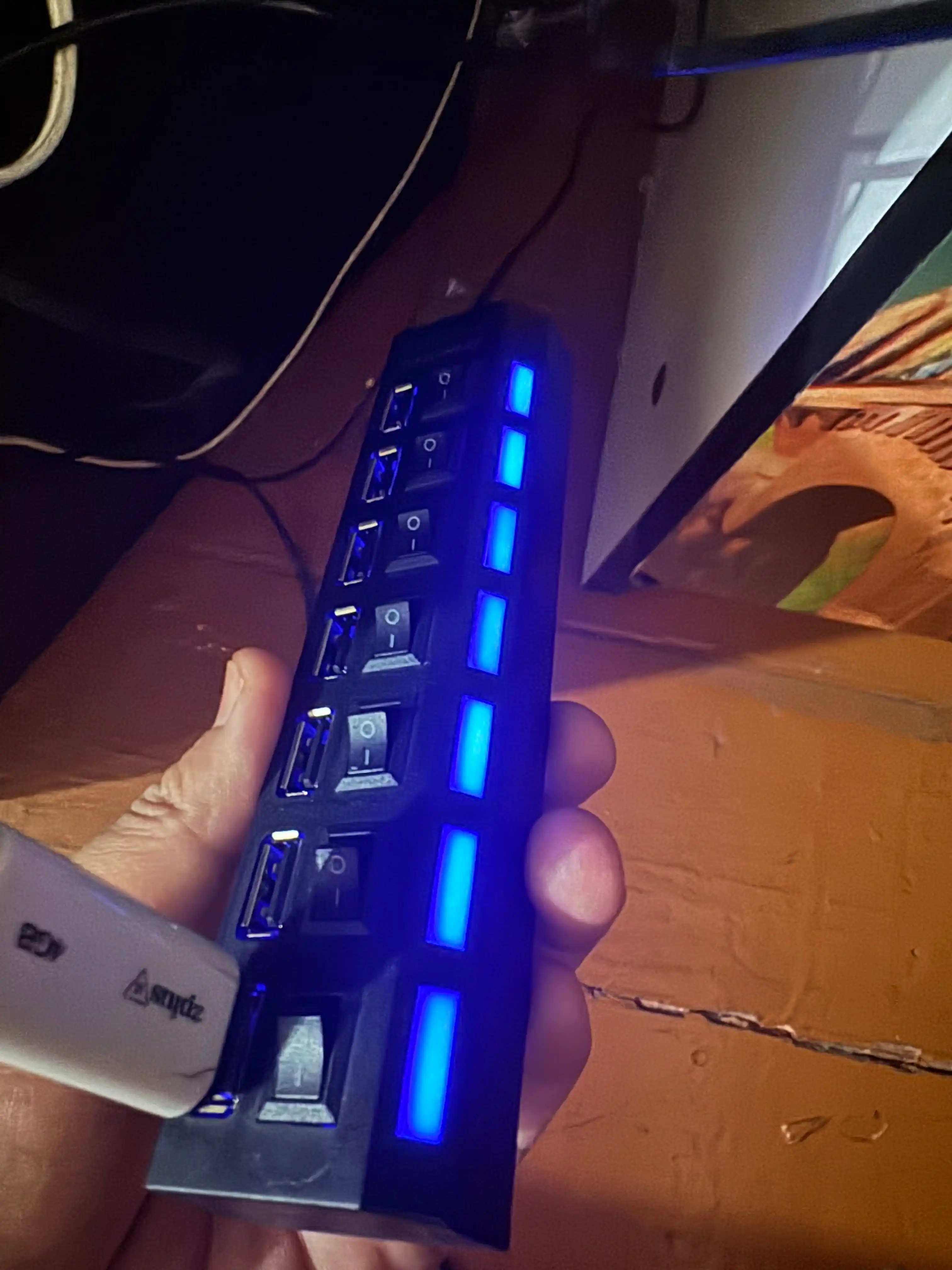 4 portli USB HUB 3.0 Type-C Hub konsentratori, USB porti