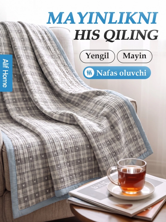 Bir va ikki kishilik pledlar to'plami, yozgi