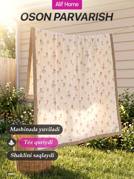 Bir va ikki kishilik pledlar to'plami, yozgi