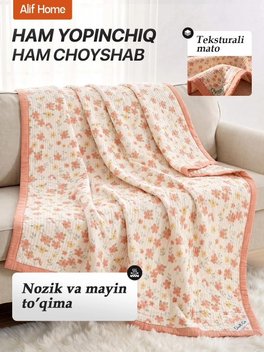 Bir va ikki kishilik pledlar to'plami, yozgi