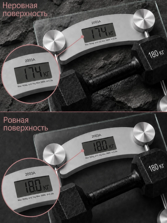 Elektron tarozi, pol uchun, 180 kg gacha, shisha dumaloq tarozi, aqlli fitnes tarozi