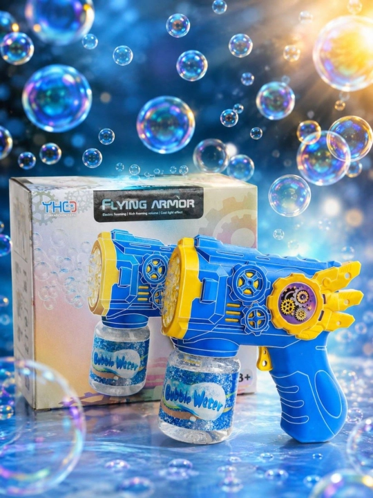 Bubble Gun – яркий пузырьковый пистолет для детей - 
