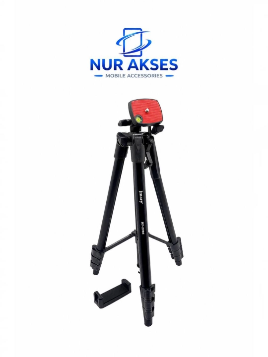 Штатив Jmary KP-2207 с держателем для фотоаппарата и телефона - 