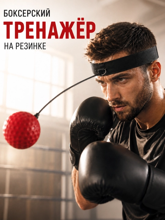 Тренажер для бокса Boxing Reflex Ball - 