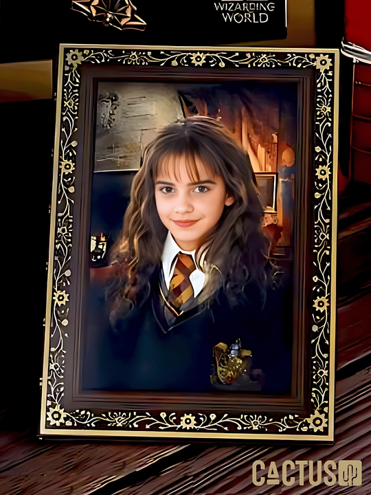 Bloknot Harry Potter "jonli" portret effektiga ega noyob 3D muqovasi - 