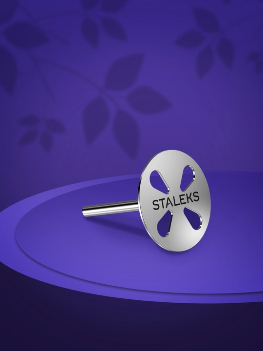 STALEKS PRO professional to‘plami: gubka fayllari, pedikyur diski va gel cho‘tkasi